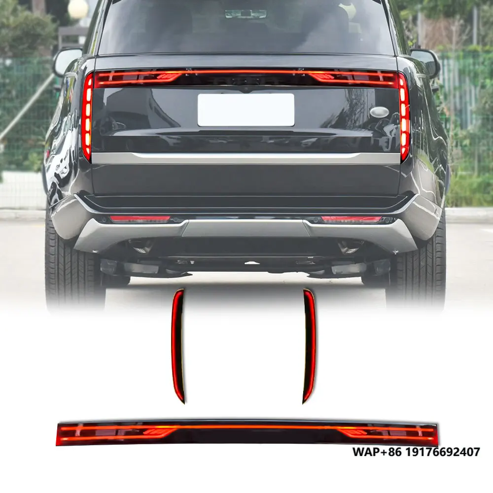 

Full Width LED Tail Light Reverse Brake Rear Lamp Modified Through Taillights for ’Range Rover Vogue 2023