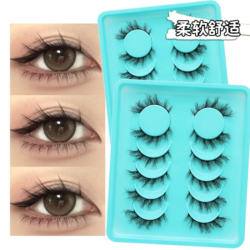 

Fake eyelash factory stabilizes 6 pairs of color palettes for thick eyelashes