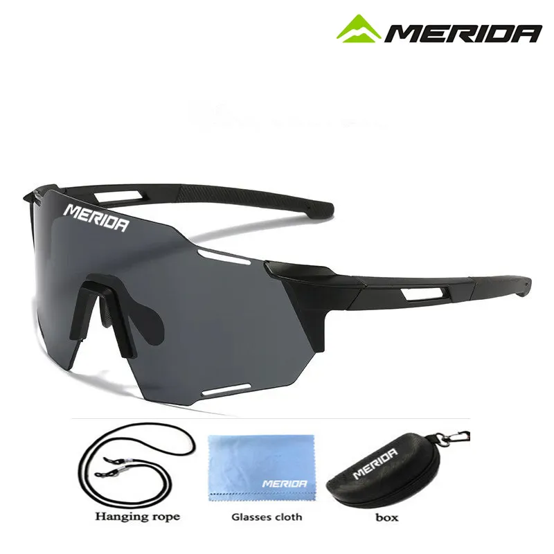 

MERIDA.Unisex Bicycle UV400 Sunglasses Suitable for Running, Hiking, Bicycle Glasses Windproof Design, Outdoor Glasses
