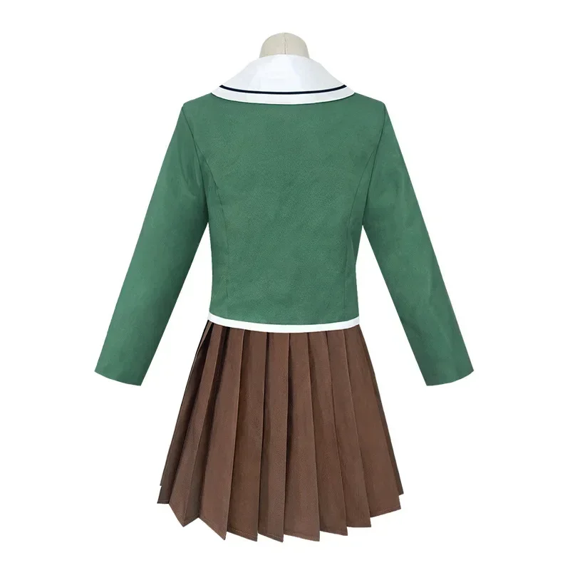 Kuma Chihiro Danganronpa Fujisaki cosplay wig WOMEN'S JK uniforms suit Halloween carnival costume mn7