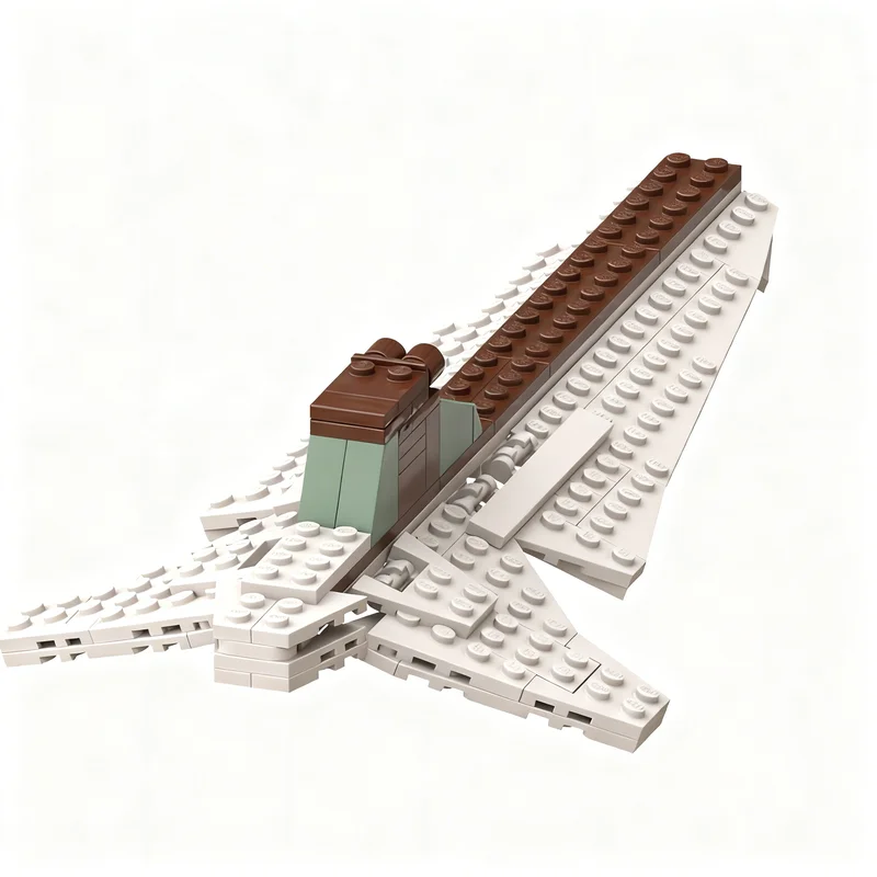 129-delige MOC Republic Venator Class Attack Cruiser Star Battle modelbouwstenen speelgoed constructie idee kerstcadeaus kinderen