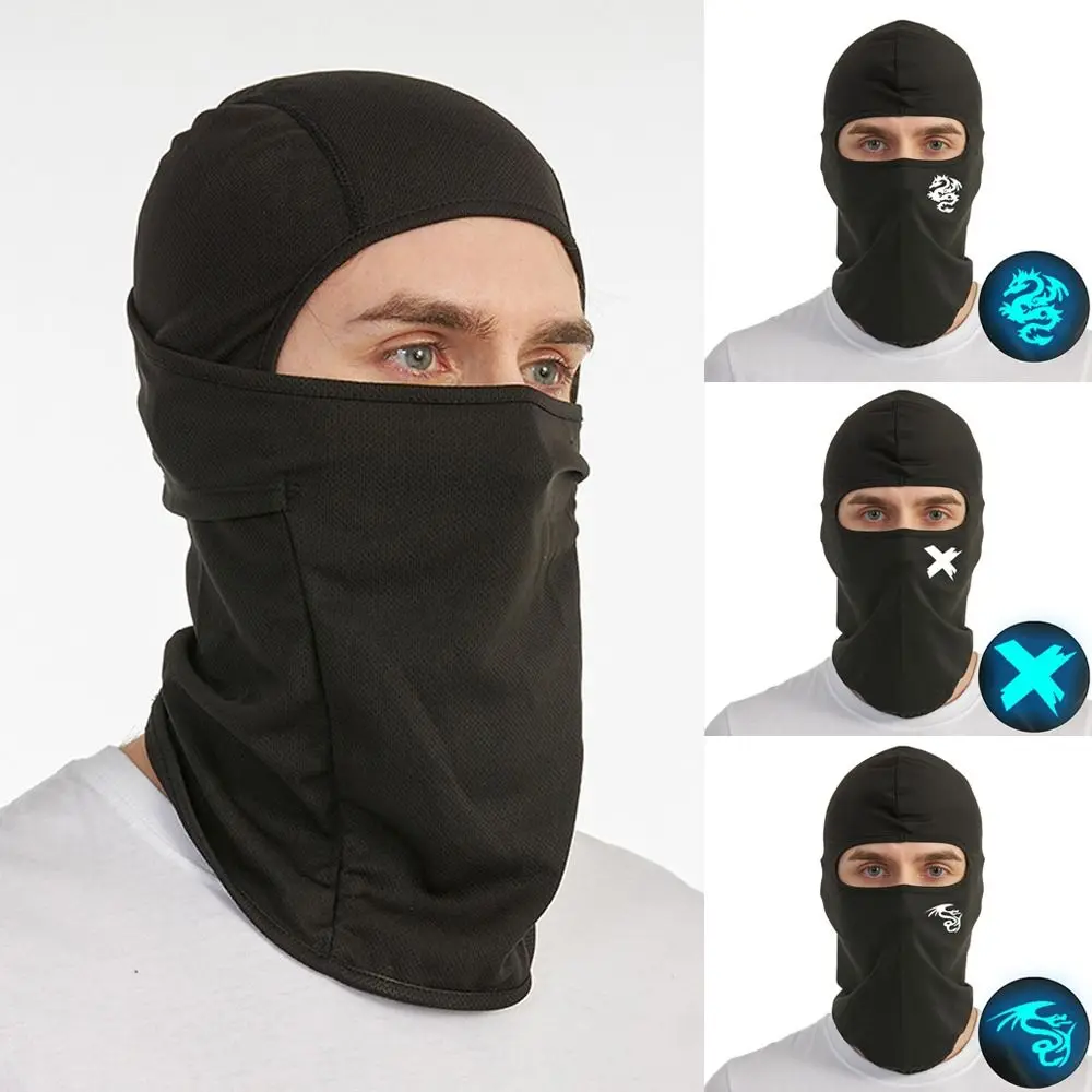 Tragbare elastische Sturmhaube, atmungsaktiv, Eisseide, Radfahren, Bandana, Sonnenschutz, Kopftuch, Reiten, Kopfbedeckung, Maske, Outdoor-Sport