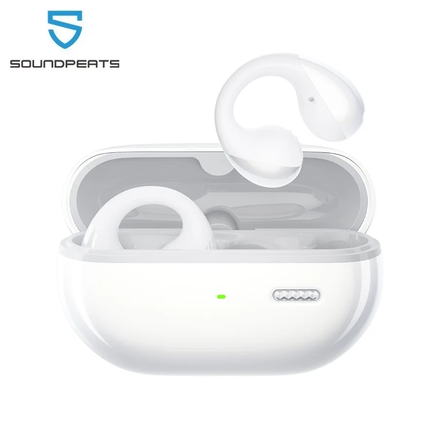 SoundPEATS PearlClip Pro Open Ear Earbuds Wireless Headphones Bluetooth 5.4 Earphones Ultra-Comfort Clip On Ear Buds 24 Hrs Play