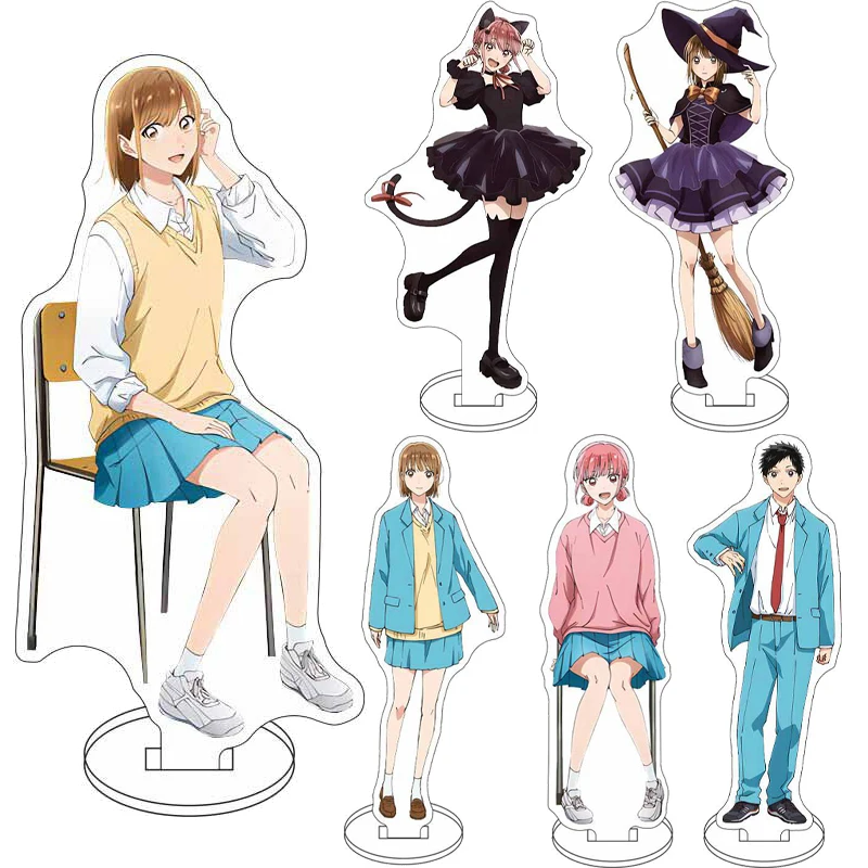 16CM Anime ‌ Blaue Box ‌   Abbildung ‌ Taiki Inomata Chinatsu Kano Hina Chono Masaru Kasahara Acryl-Ständer Cosplay-Ornamente Weihnachtsgeschenke