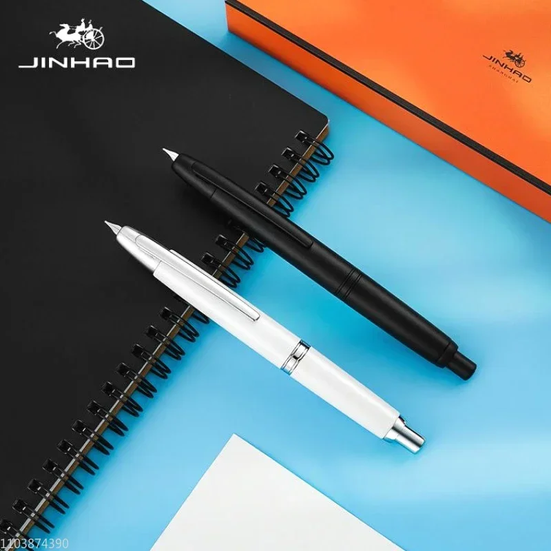 Jinhao-クラシックなポータブル万年筆、ef、f、0.4, 0.5mmチップ、mb、ラグジュアリー、学校、オフィス、ライティング、スムーズギフト、新品、10