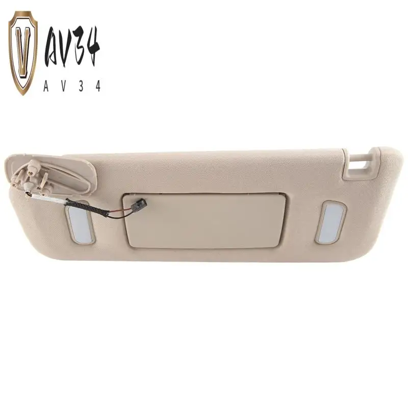 

AV34-Car Sun Visor For Cadillac Chevy Gmc 2007-2014 Creamy-White Sun Visor