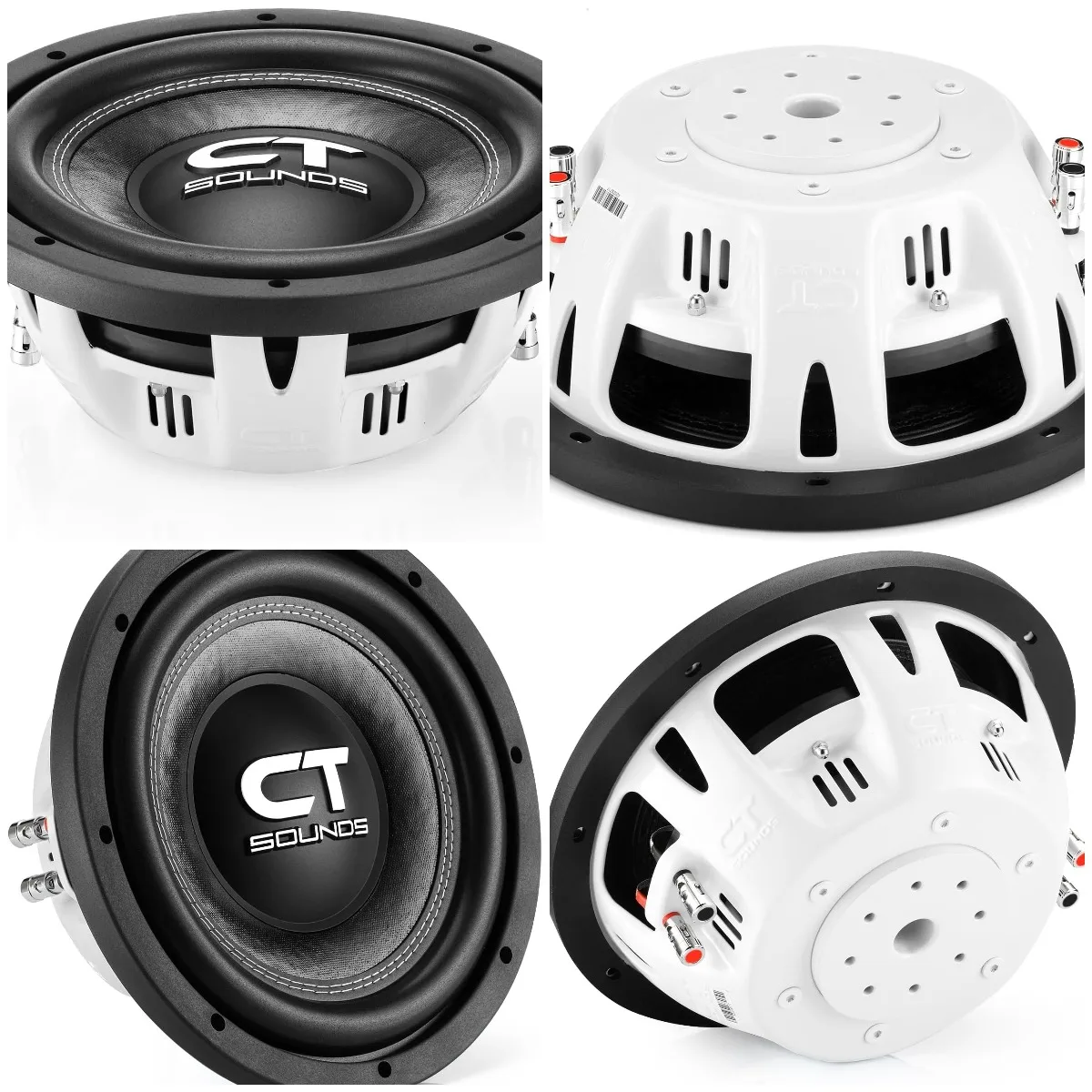 

Hydro 10” Dual 2-Ohm 1000-Watt Shallow Mount Car Subwoofer