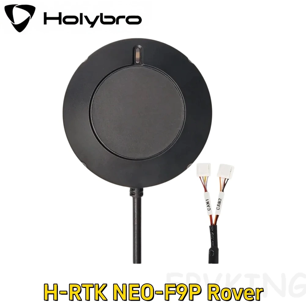 HolyBro H-RTK NEO-F9P Rover u-blox F9P IP66 With RM3100 Compass DroneCAN RTK Navigation Module For Industrial UAV DIY Parts