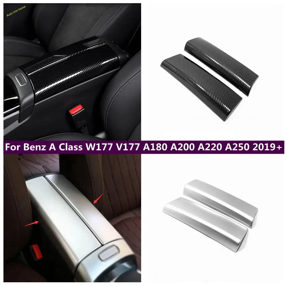 

Auto Armrest Box Switch Decoration Sticker Button Patch Cover Trim For Benz A Class W177 V177 A180 A200 A220 A250 2019 - 2024