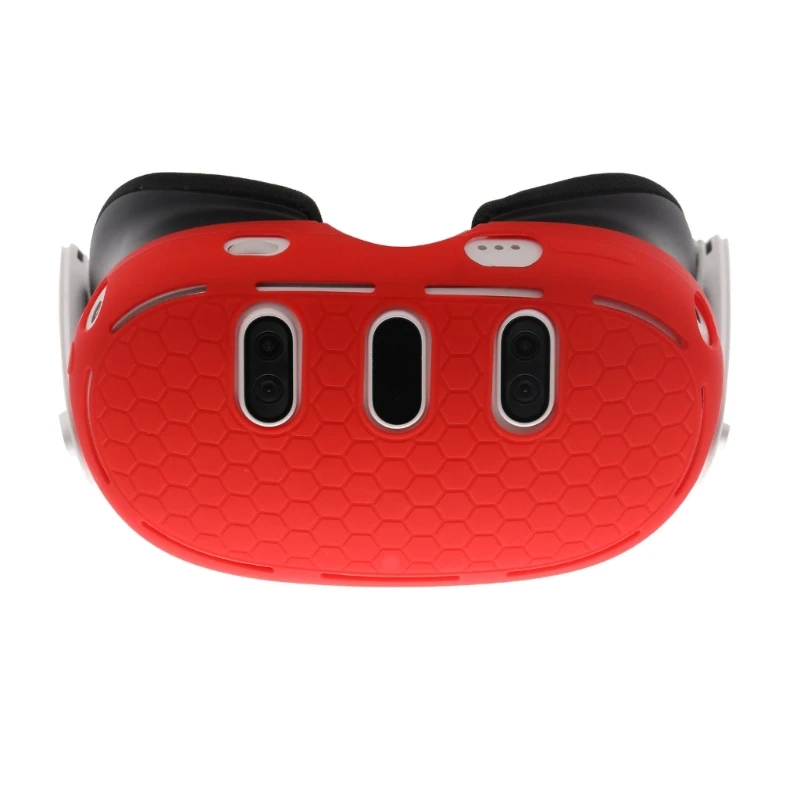 Funda protectora para gafas Quest 3, carcasa antiarañazos, funda protectora silicona repuesto para Quest 3