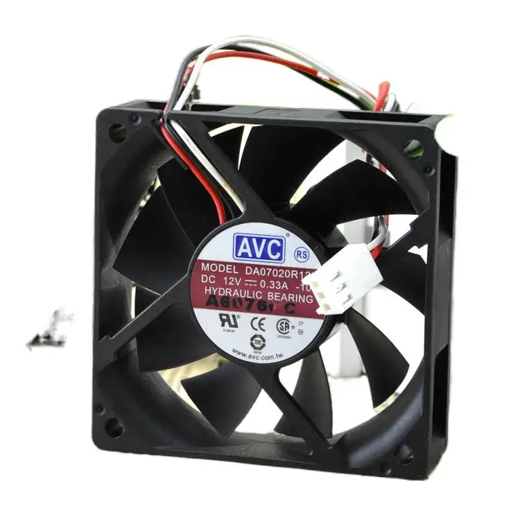 

AVC DA07020R12H 12V 0.33a 7020 7CM CPU Hydraulic Mute Cooling Fan