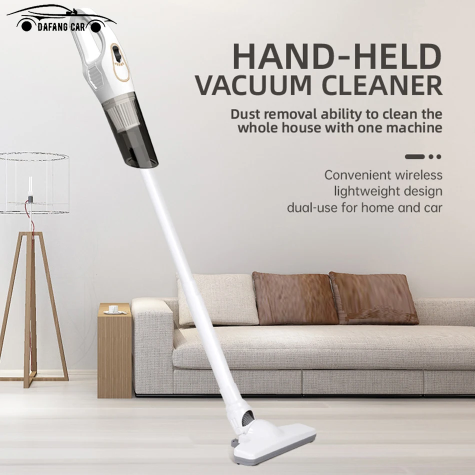 

12000Pa Wireless Car Vacuum Cleaner Portable USB Charge Clean Vacuum Cleaner Handheld Sweeper Mopping Machine