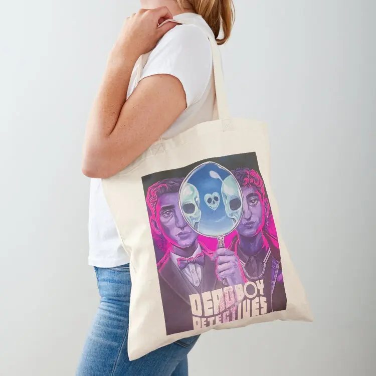 

Dead Boy Detectives Poster Tote Bag shopper bags custom fabric bag Women's bags reusable shopping bags