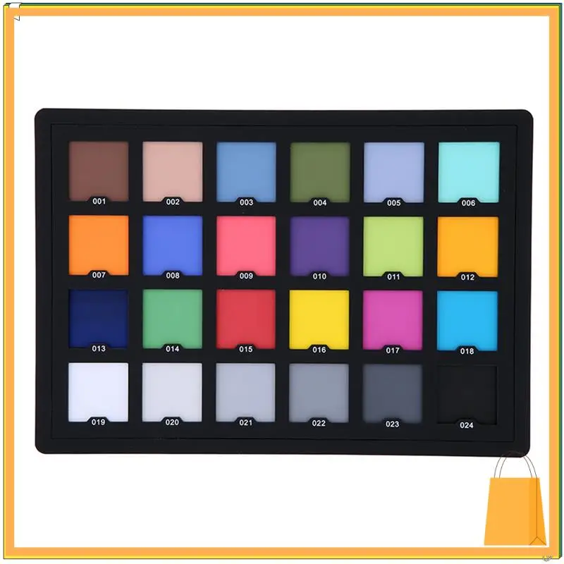 L52A-بطاقة اختبار الألوان لوحة التصوير الفوتوغرافي بطاقة الألوان لموازنة الألوان في لوحة ألوان الصور