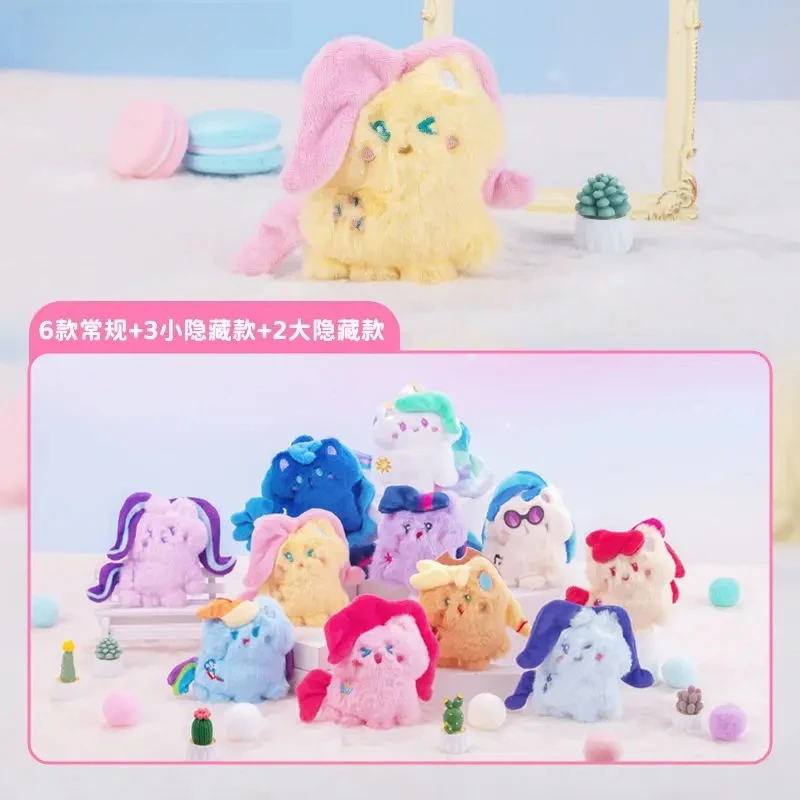 Cartoon My Little Pony Series Peluche Ciondolo scatola cieca Prima edizione Autentico trendy My Little Pony Peluche Bambola Ciondolo carino Regali