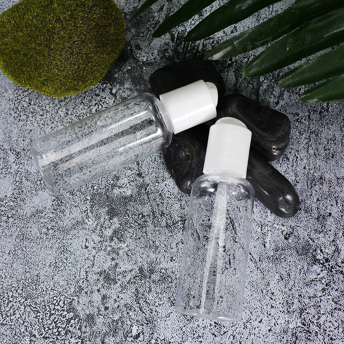 

10pcs Refillable Travel Bottles PET Material Eco Friendly Lightweight Storage for Shampoo Lotion Face Wash Body Wash