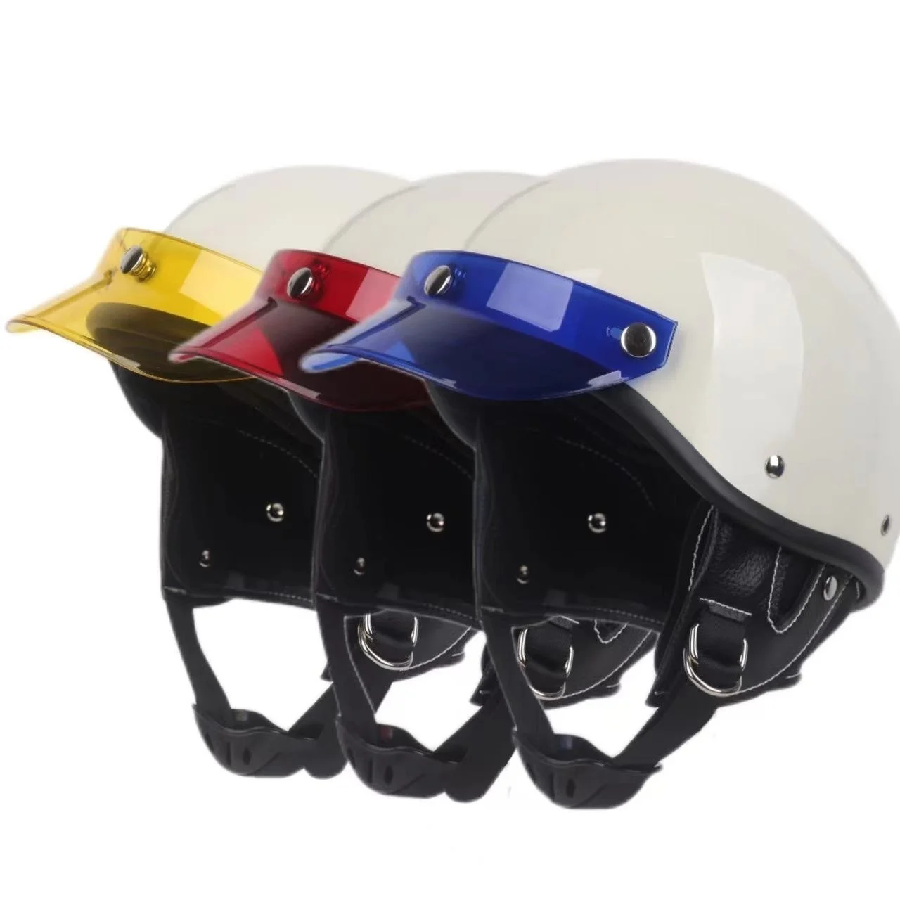 

For man Motorbike Helm Motocross For Adults DOT approved Motocross Helmets Helmet Moto Helmet Scooter Vintage Half Face