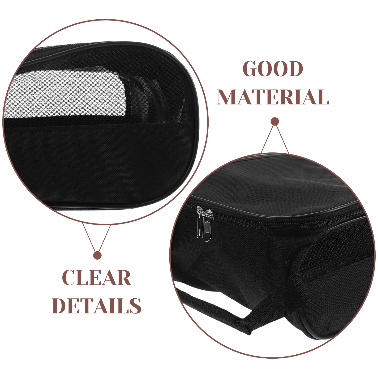 Golf Shoe Bag Large Capacity Mesh Zippered Portable Breathable Organizer for Travel Outdoor Sports Shoes Storage Men Women