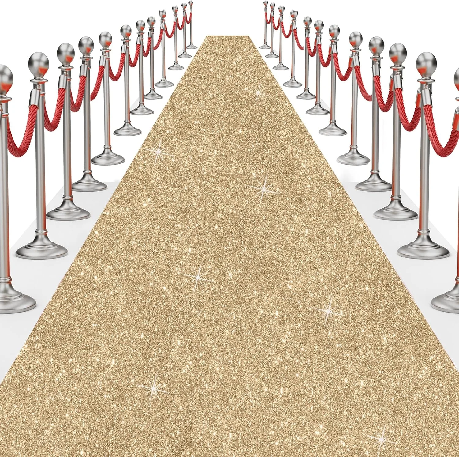 Wedding Tap - Tapis pailleté pour mariage, Noël, Thanksgiving,