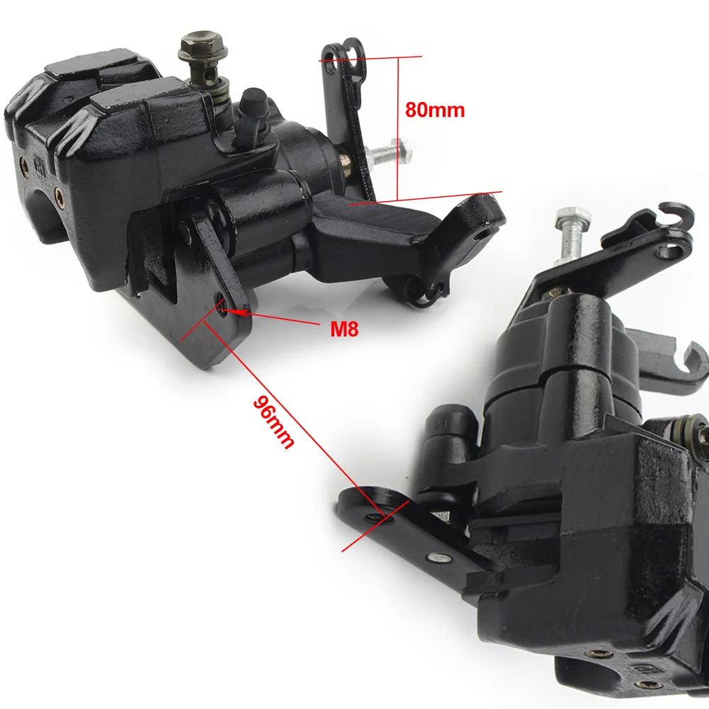 Black Aluminum Rear Brake Caliper For 110cc 125cc 150cc 200cc 250cc ATV Quad Dune Buggy