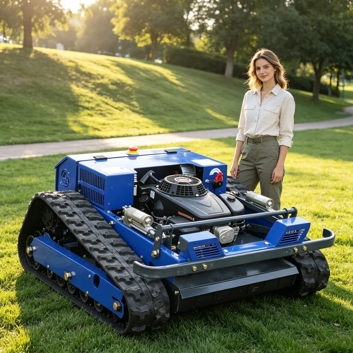 Smart Garden Robot - Robot Pemotong Rumput Pintar yang Dapat