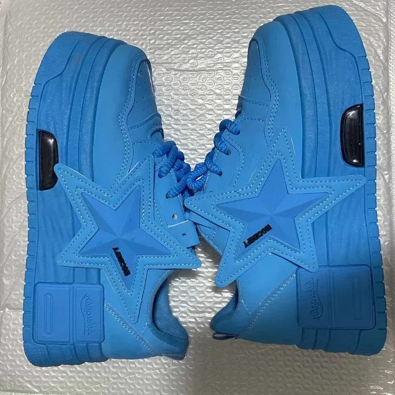 Женские массивные кроссовки, нескользящая вулканизированная обувь, теннисная тренировочная обувь на платформе, модная кожаная повседневная обувь, женская обувь на платформе