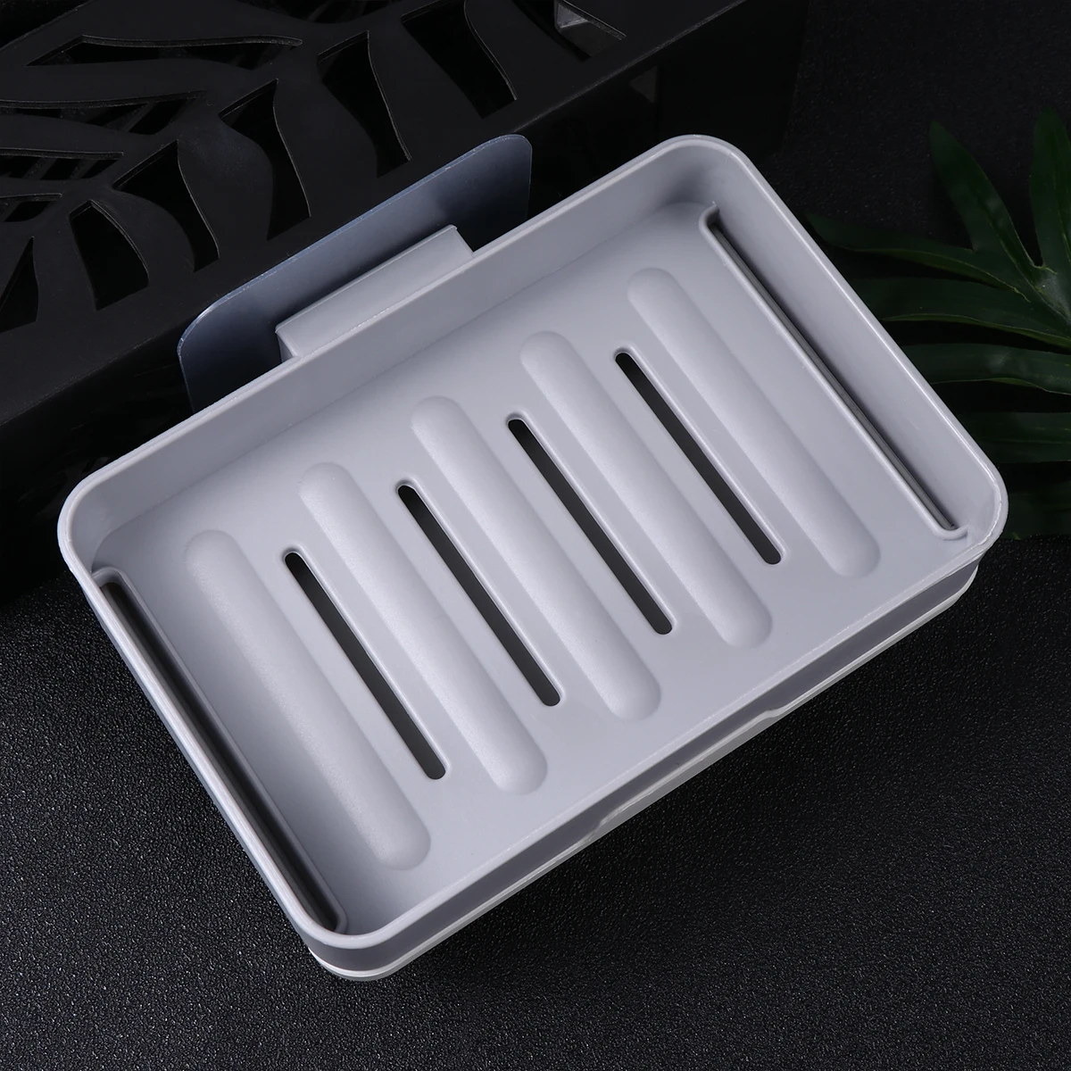 

Soap Box Bathroom Accessories Holder Draining Rack Dish Multifunction Container