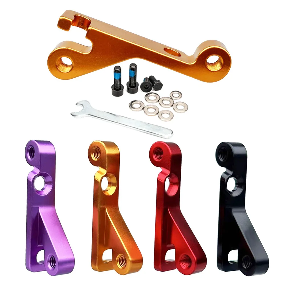 IS Mount to Flat Mount Brake Adapter MTB Bracket Frame Fork IS To Flat Caliper Mount Bicycle Disc Brake Adaptor B Mount Rotor