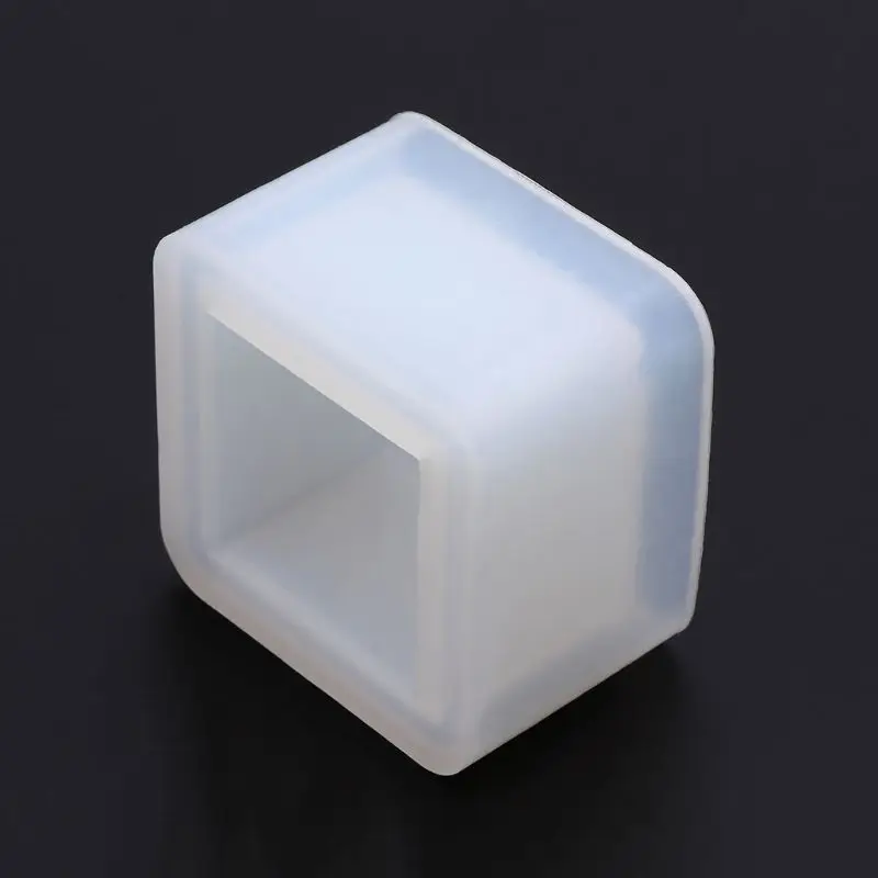 ZB for Creative Square Small Flowerpot Silicone Mould Storage Box Handmade Making Crafts Crystal Epoxy Mold Art Craft Decor