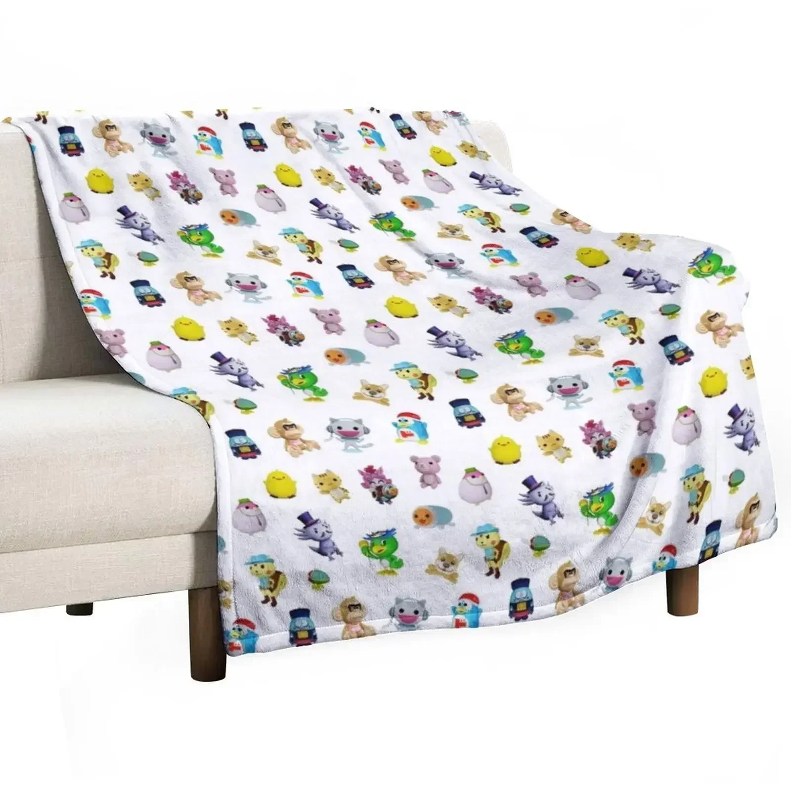 UFO Catcher Prizes Throw Blanket bed plaid Baby cosplay anime Decorative Sofas warm for winter Sofas Blankets