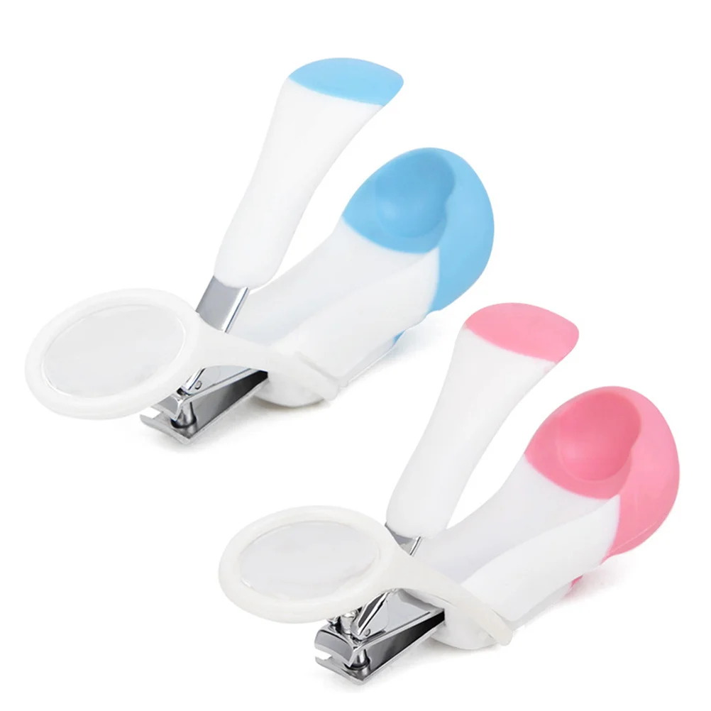 

Pet Nail Clipper Portable Magnifying Glass Spring Release Soft Handle Claw Clippers Nail Cutters Grooming Scissors for Mini