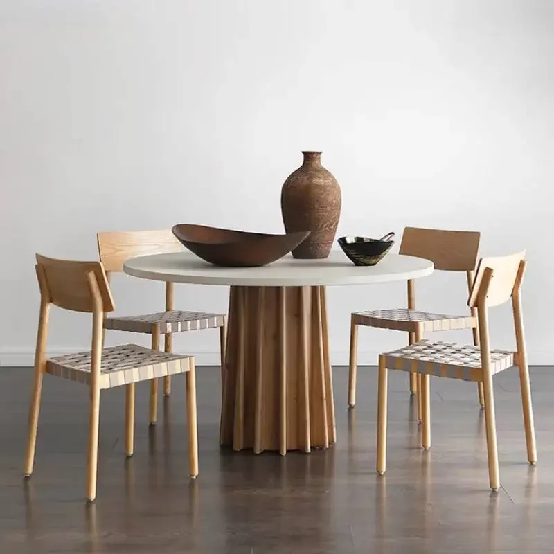 Luxury Living Room Dining Table Modern Round Modern Kitchen Dining Table Mobile Luxury Nordic Mesas De Comedor Furniture Home