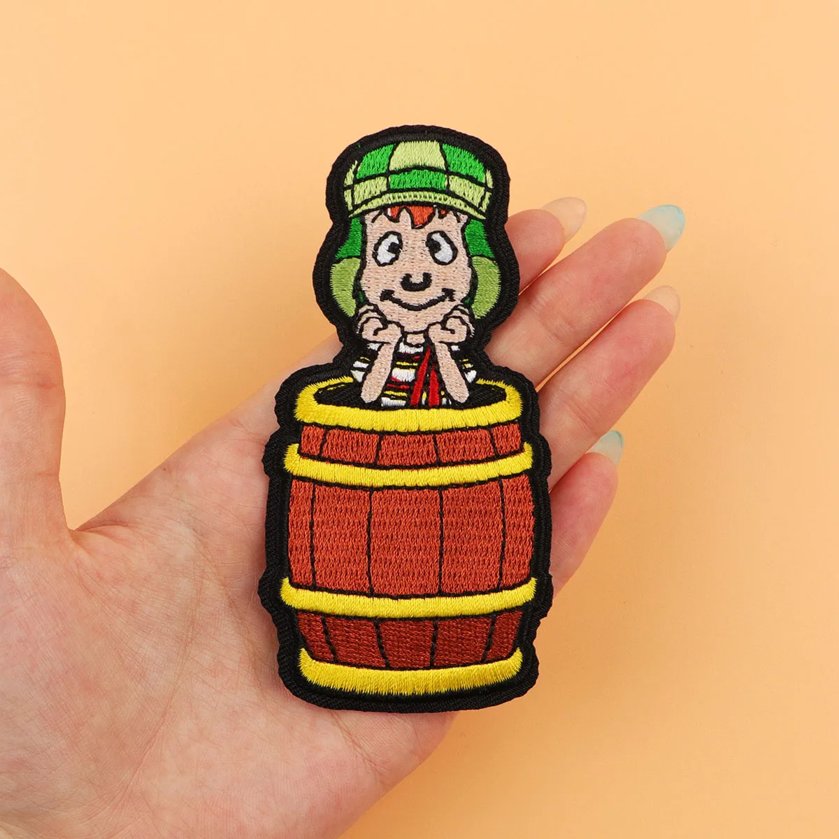 

Mexican Cartoon Embroidery Patch Naughty Child Iron On Patches For Clothing Thermoadhesive Patches On Clothes DIY Sew Badges