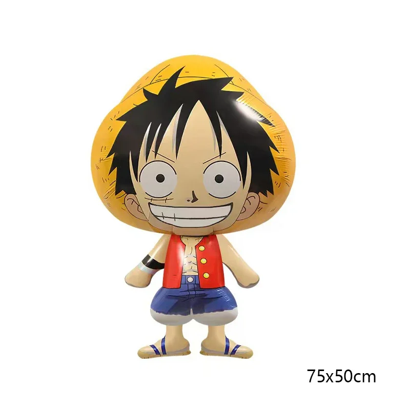 Anpassbarer One Piece Ballon-Bouquet Luffy Folienballon mit optionaler Altersauswahl für Jungen Anime-Geburtstag – Detail 20