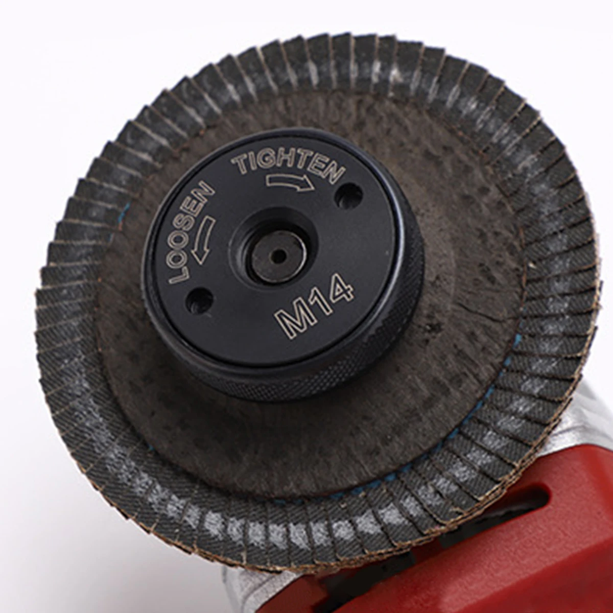 

1Pcs Practical Black Angle Grinder M14 Thread Inner Outer Flange Nut Set Quick Release Locking Nut Replace
