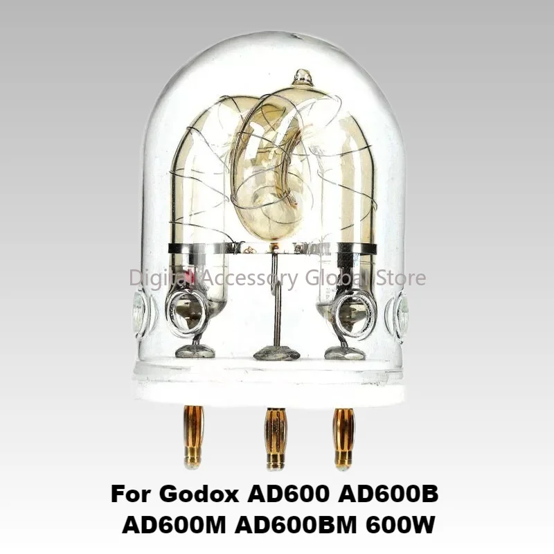 New AD-FT600 For Godox AD600 AD600B AD600M AD600BM 600W Flash XE Xenon Lamp Light Tube Bare Bulb Pop Up SPEEDLIGHT