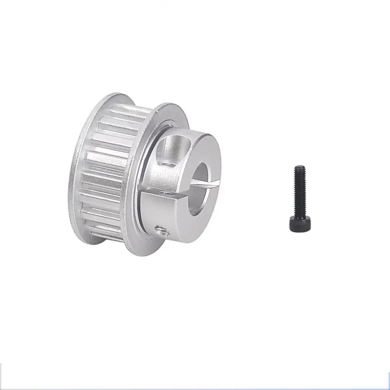 1pcs Belt Pulley XL-24T Bore 5/6/6.35/7/8/10/12/12.7/14/15 mm Alumium Alloy Synchronous Wheel Teeth Pitch 5.08mm BF Shape