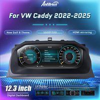 10.25''  Digital Dashboard Lcd Cluster For Volkswagen Golf5 MK5 Caddy Touran T6 EOS Sharan Virtual Instrument Paneel Cockpit