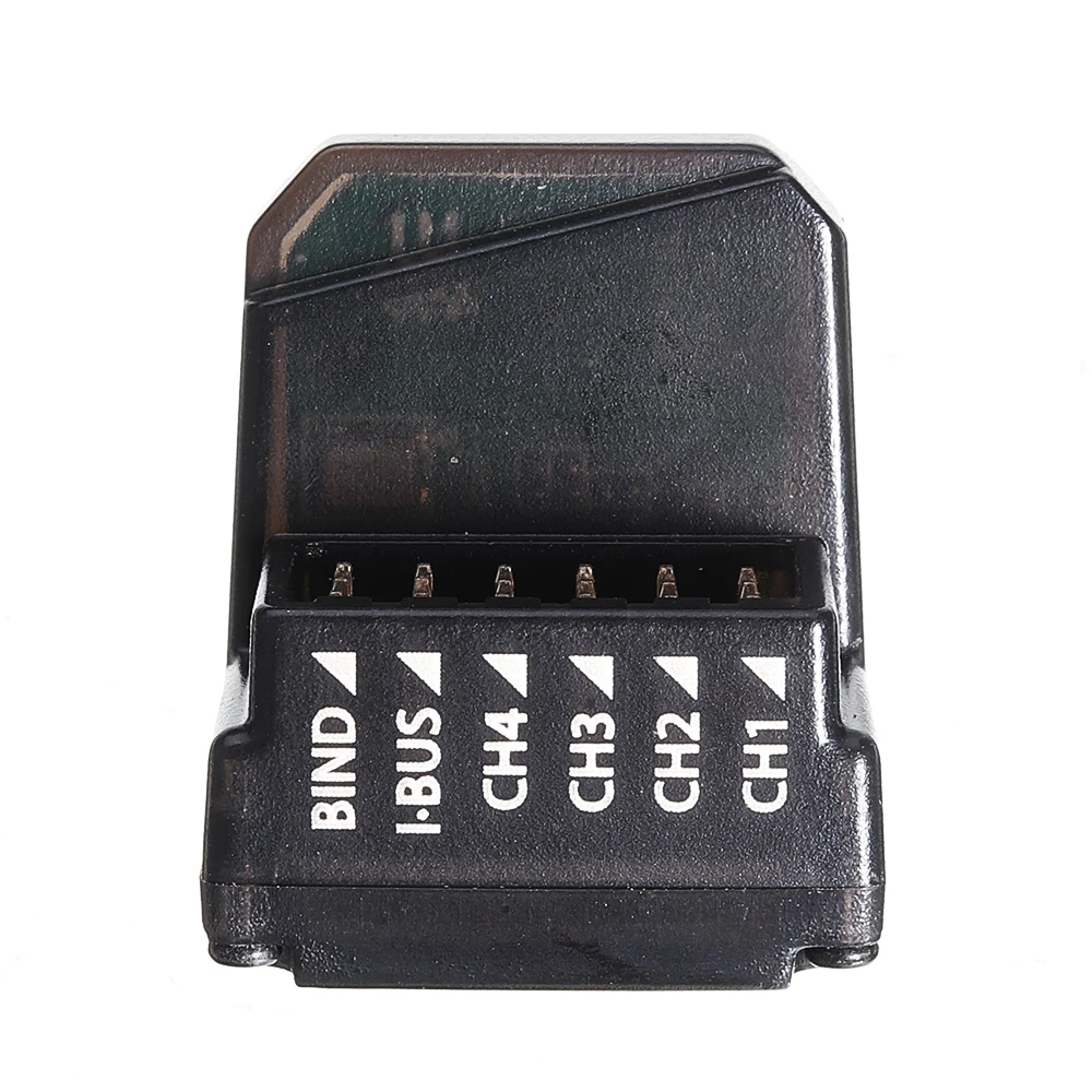 Flysky FGr4S V2 수신기 NB4 PL18 RC 송신기용 단일 안테나 양방향 PPM/IBUS 출력 내장