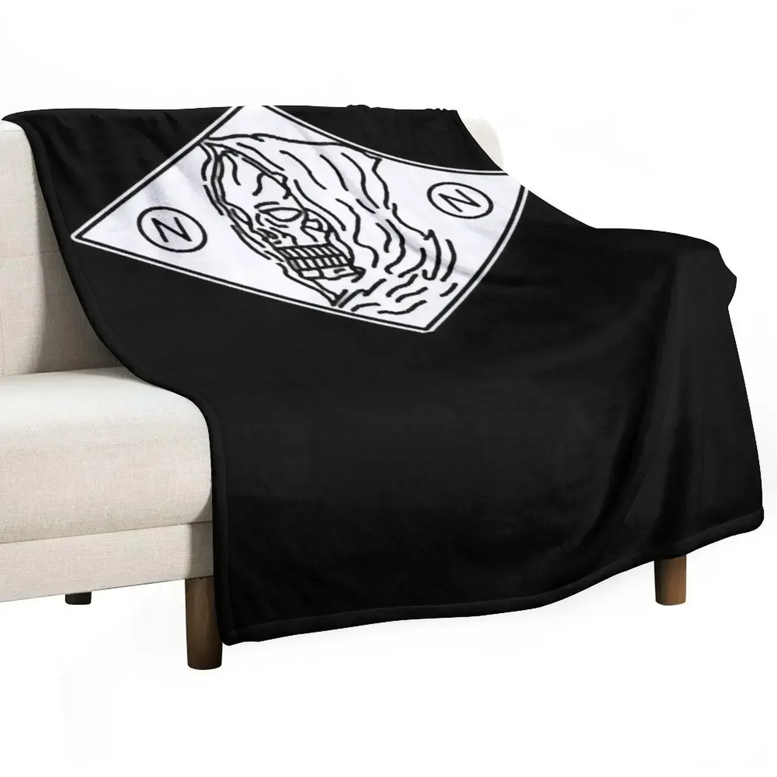nothing nowhere merch Classic Throw Blanket Hair For Decorative Sofa Sofa Throw Decorative Sofas Baby Thins Blankets