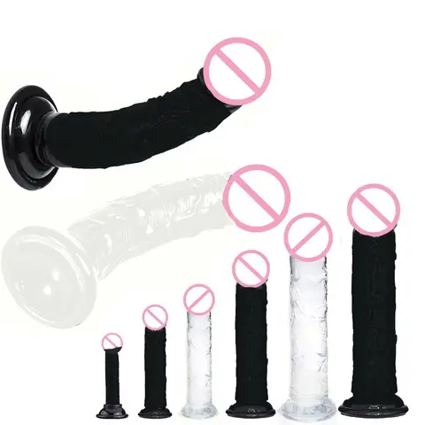 Realistic G Spot Jelly Dildo Silicone Peniss with Suction Cup Butt Plug Anal Toys sexx Toys for Women Female Masturbation Pussyy
