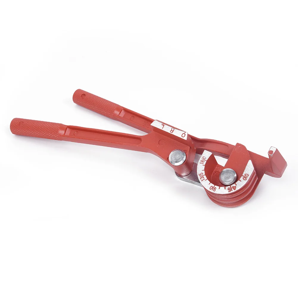 Manual Tube Bender set Tools Length 210mm Spring Copper Aluminum Alloy 26*6cm Plastic Handle Useful Convenient