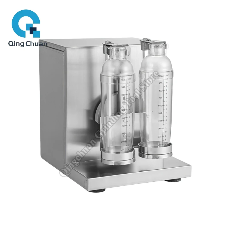 

Double Head Shaking Machine Commercial For Milk Tea Shops Juice Shake Mixer For Bar Fully Automatic Milk Tea Shaking Machine