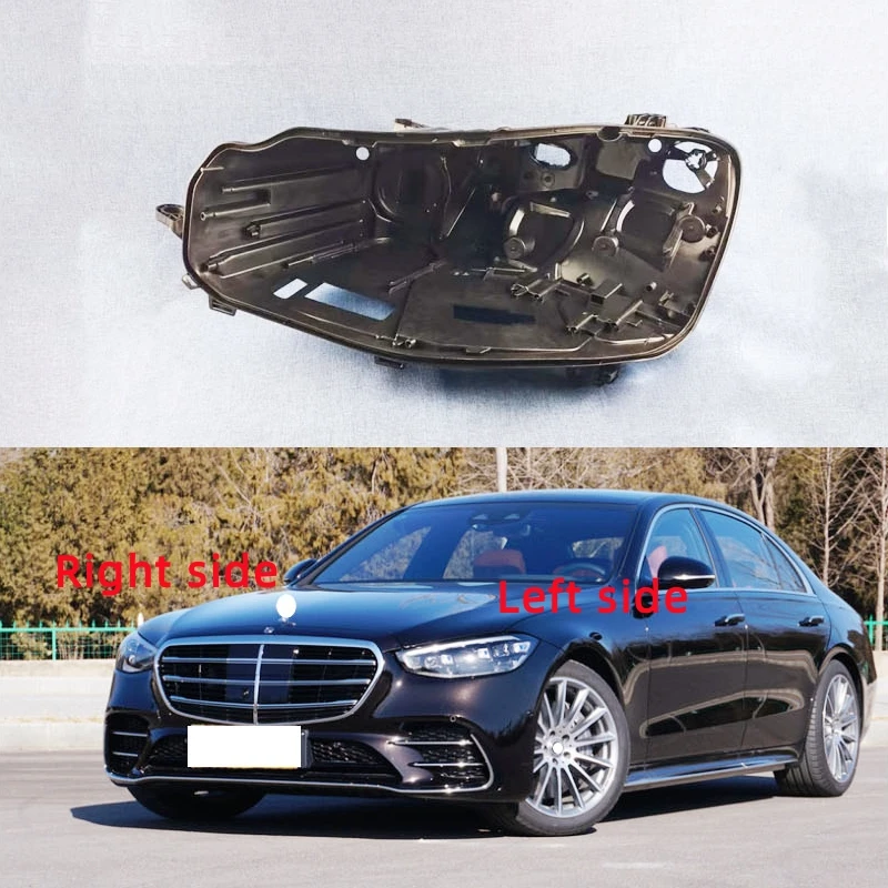 For Mercedes-Benz S-CLASS W223 2021 2022 2023 2024 Headlight Base Headlamp House Car Rear Base Auto Headlight Back House