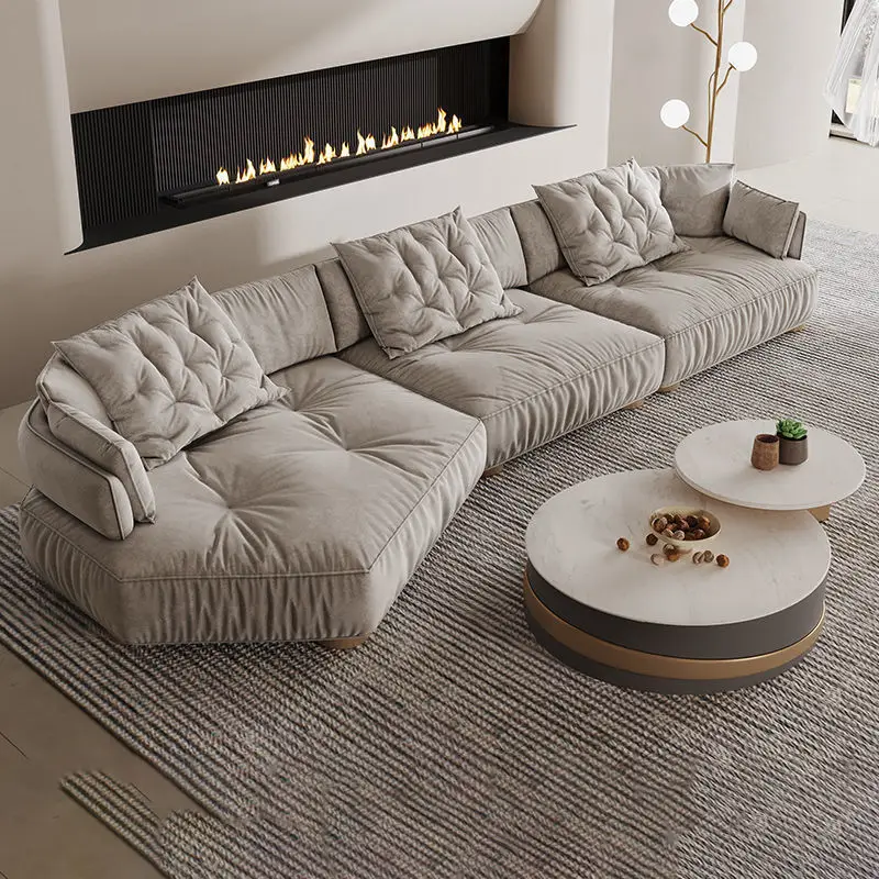 

Classic Designer Sofas Comfortable Armrest Corner Living Room Sofas Apartment Relax Divani Da Soggiorno Home Accessories