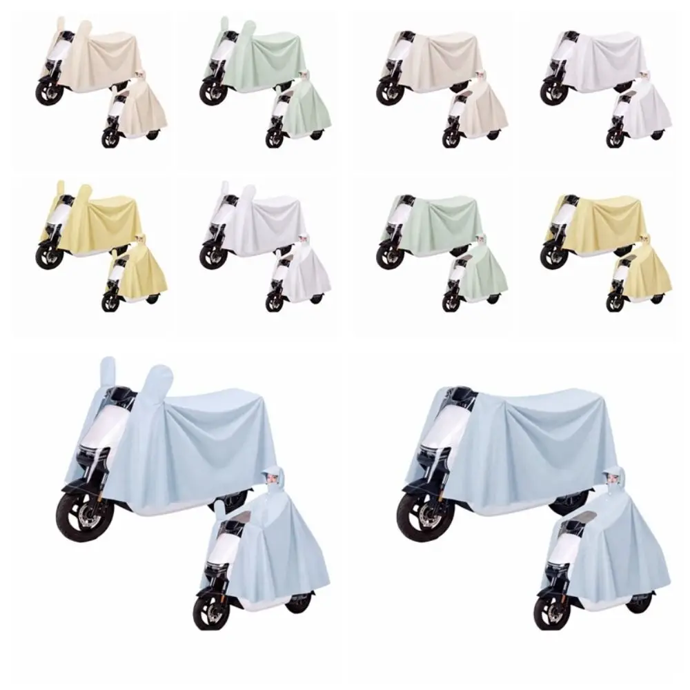 Thickened Rain Poncho Enlarged Waterproof Waterproof Rain Cape Integrated Design Heavy Rain Proof Full Body Rain Poncho