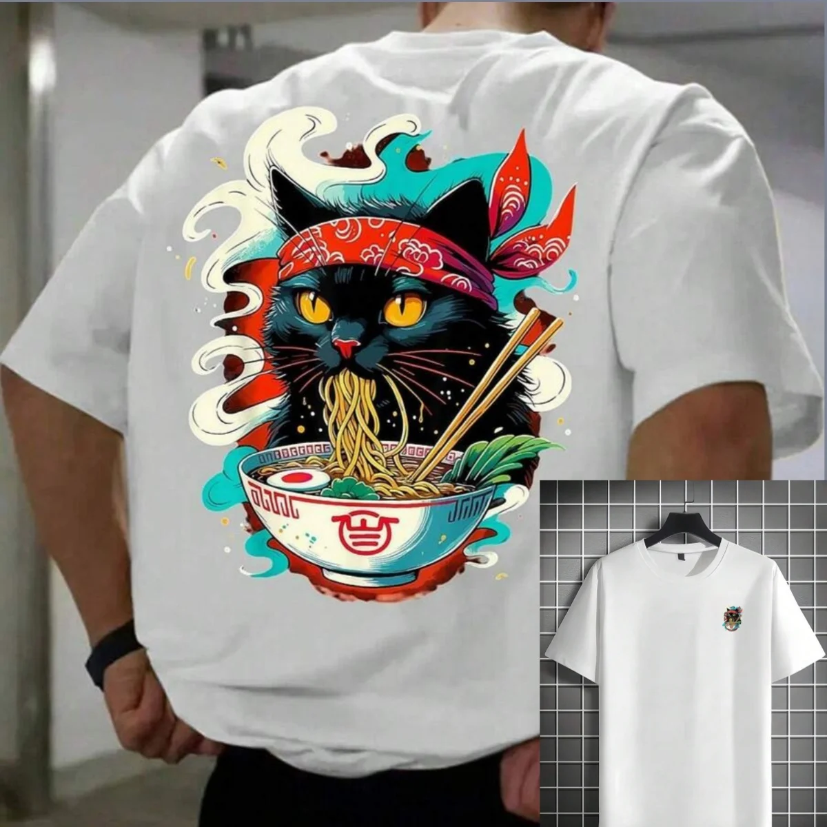 2026 Men's Fashion Printed Loose Short Sleeve T-Shirt _ Exquisite Design _ Summer Essential _ Easy To Match, Show Your Style