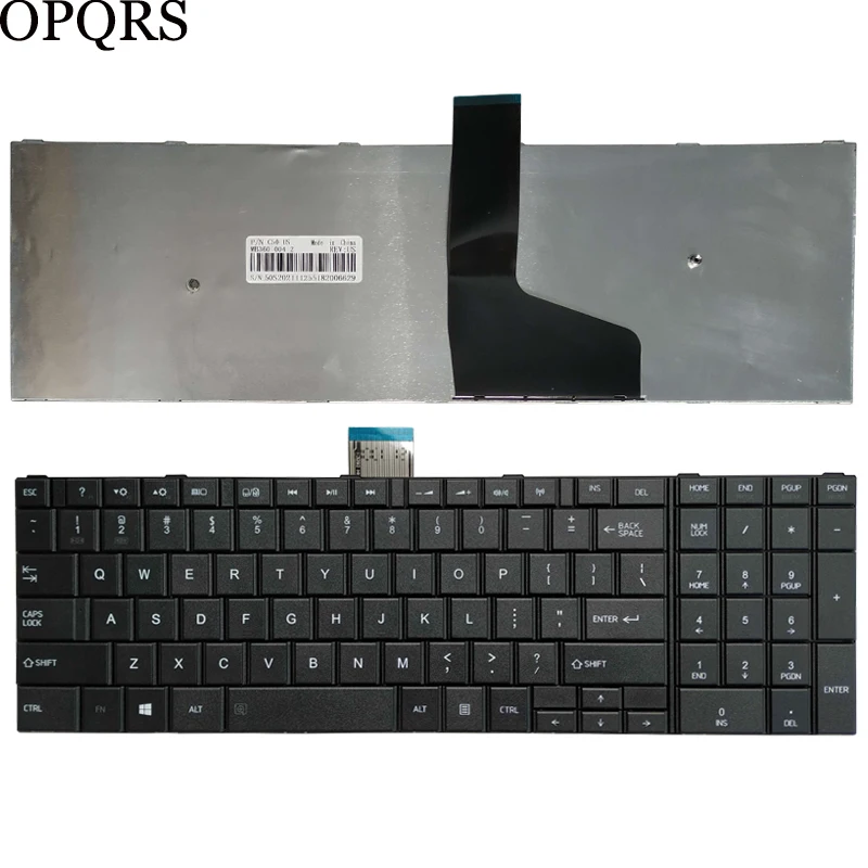 NEW for Toshiba Satellite C50-A C50-A506 C50D-A C55T-A C55-A C55D-A US laptop Keyboard English