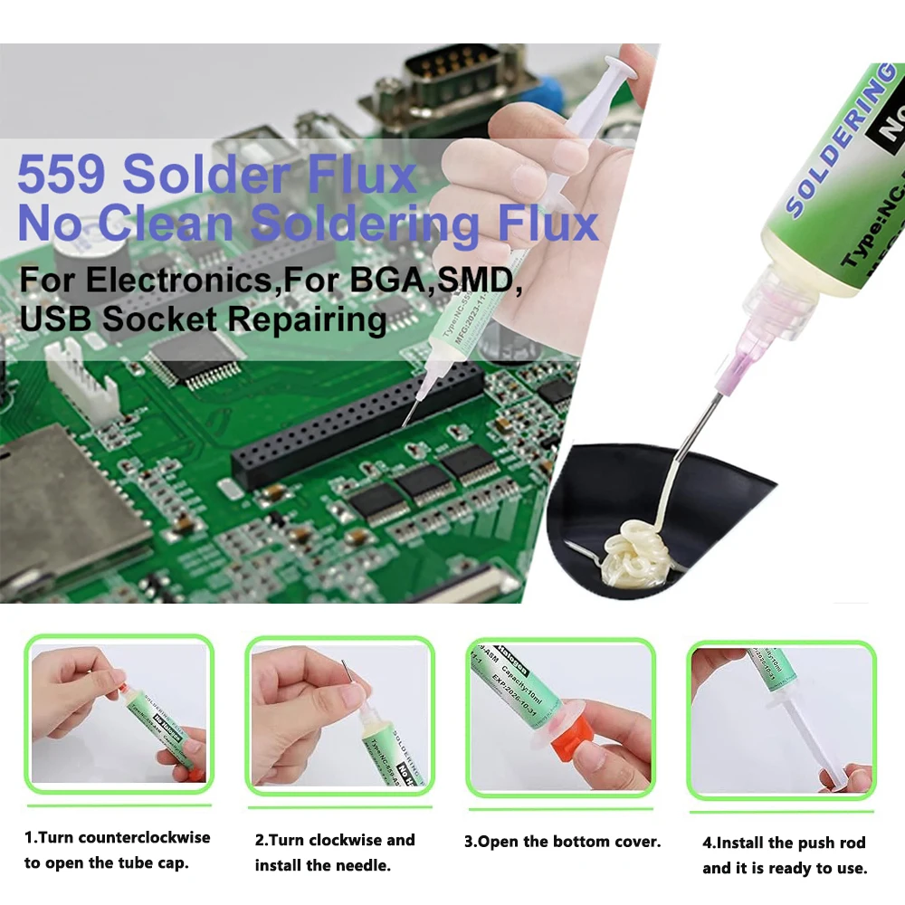 Fluks Solder, Pasta Fluks Sold - Soldering Flux Liquid ulasan dan harga