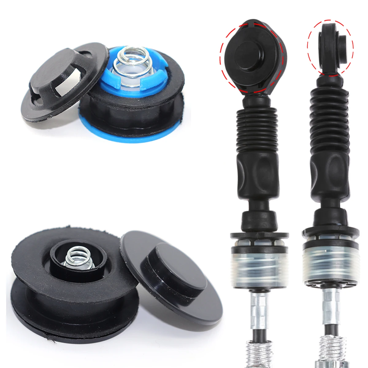 Bucha de Conexão do Adaptador da Alavanca de Câmbio para Lada 111 Consul Tarzan DM - Peça de Atualização para Cabo de Câmbio Manual